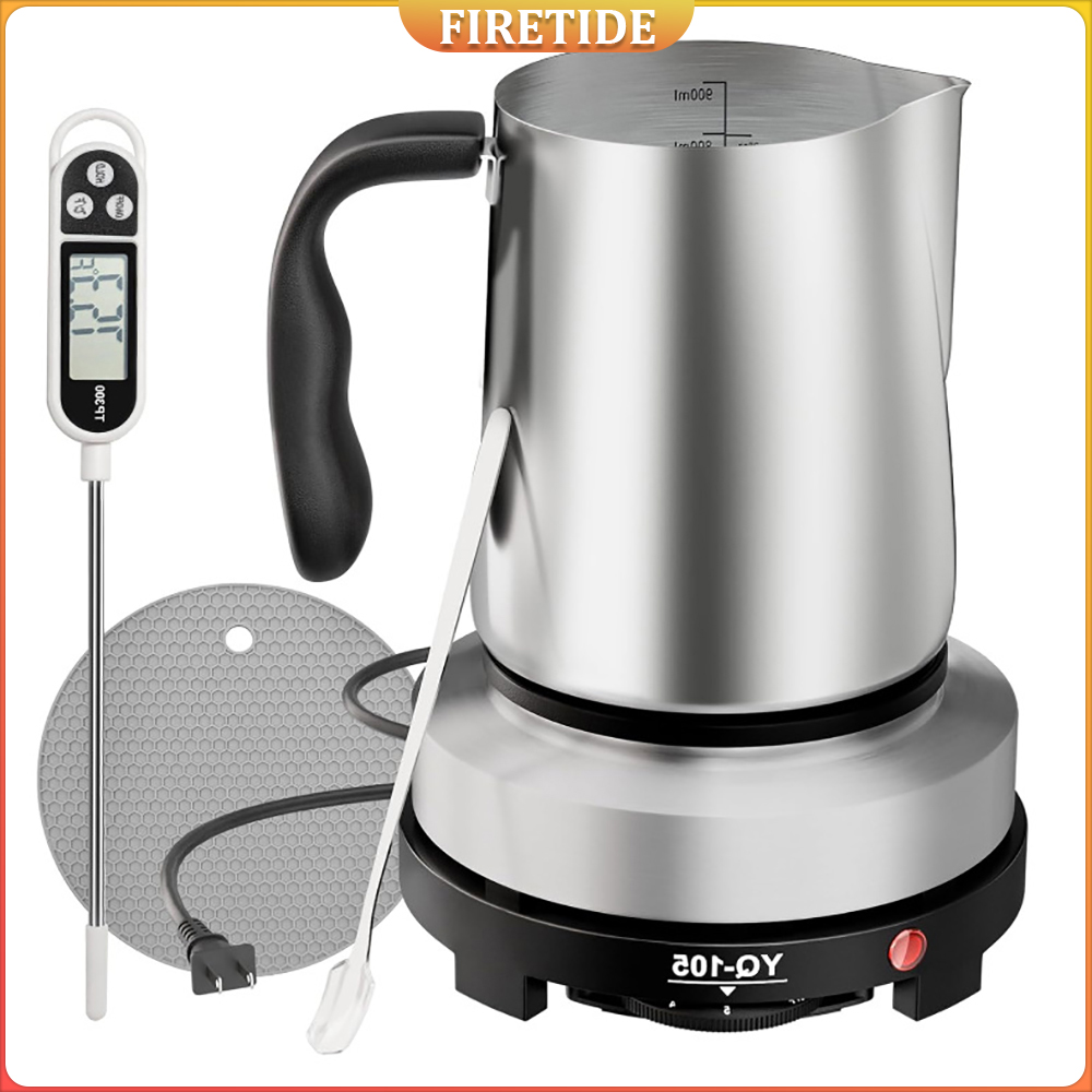 Candle Making Wax Melter - Candle Making Circular Heater Base Stainless