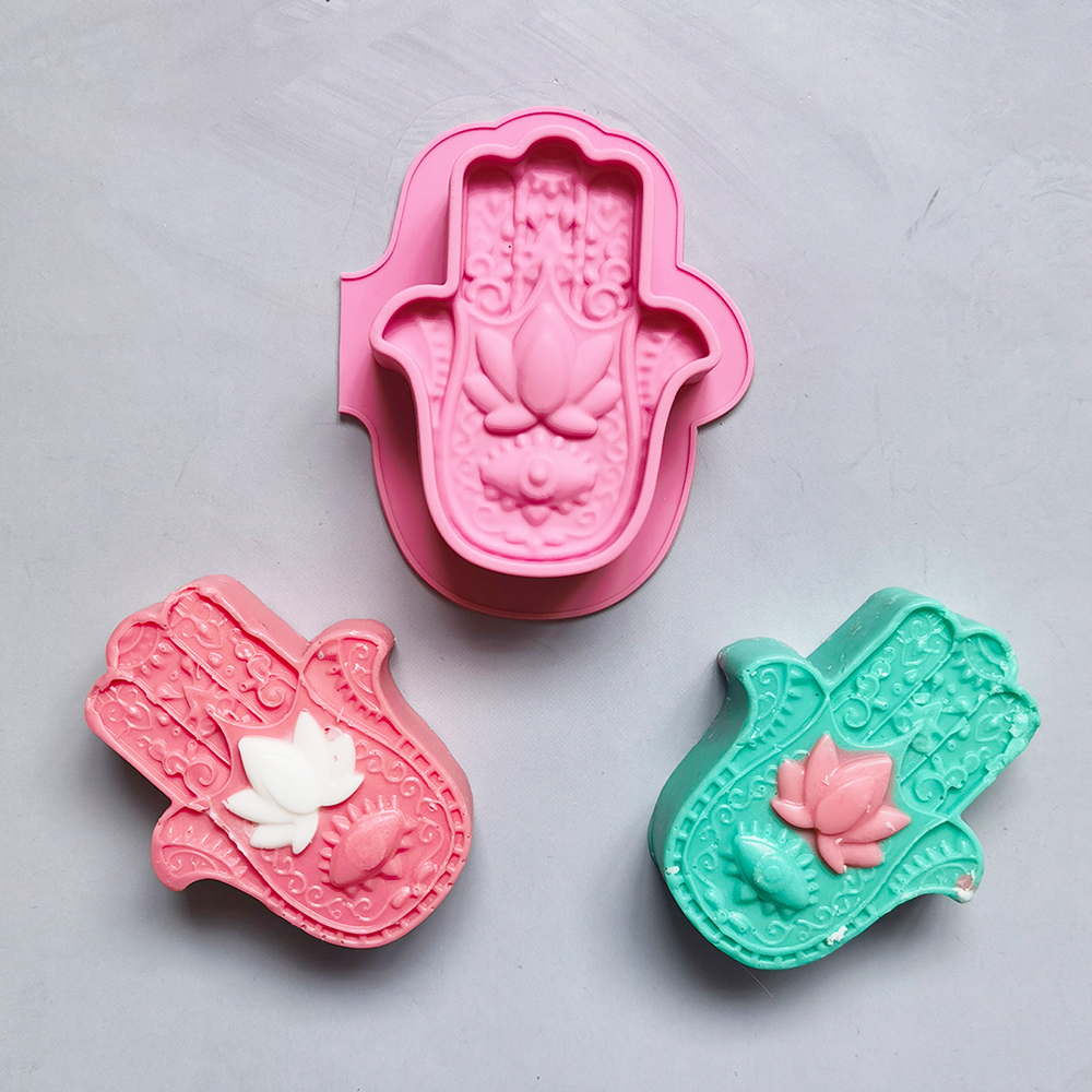 Candle Making Jelly - 2/4pcs Silicone Soap Molds DIY Handmade