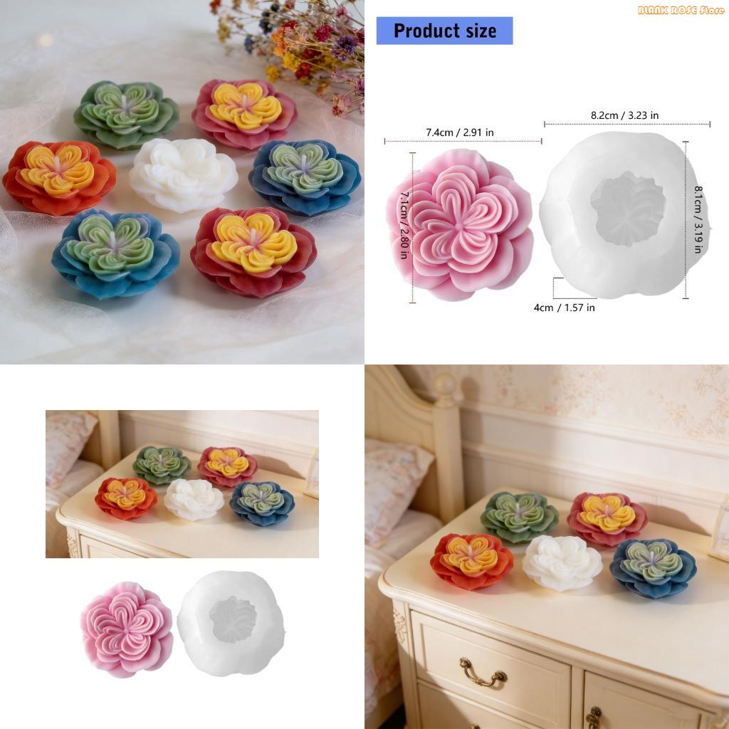 Candle Making Austin - K1AE Austin Rose Flower Silicone Molds