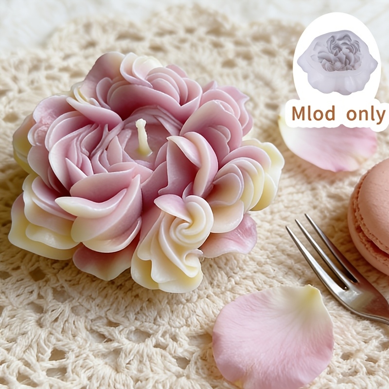 Austin Rose Flower Candle Sili - Candle Making Jelly บทวิจารณ์และราคา