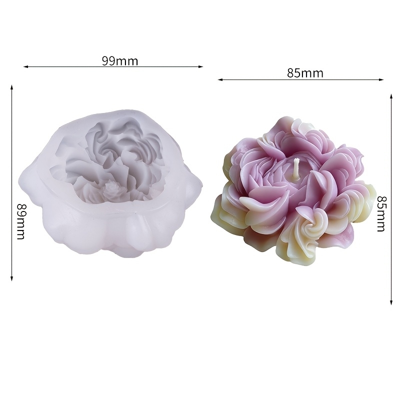 Austin Rose Flower Candle Sili - Candle Making Jelly บทวิจารณ์และราคา