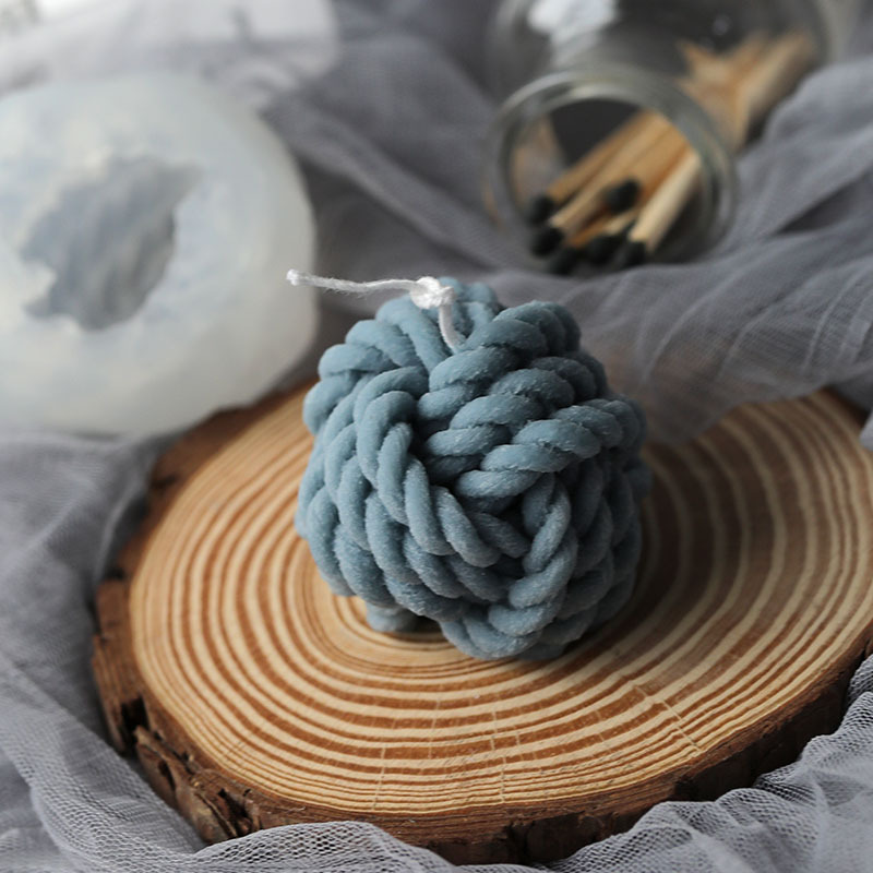 3D Wool Shape Candle Mold Scen - Candle Making Jelly บทวิจารณ์และราคา