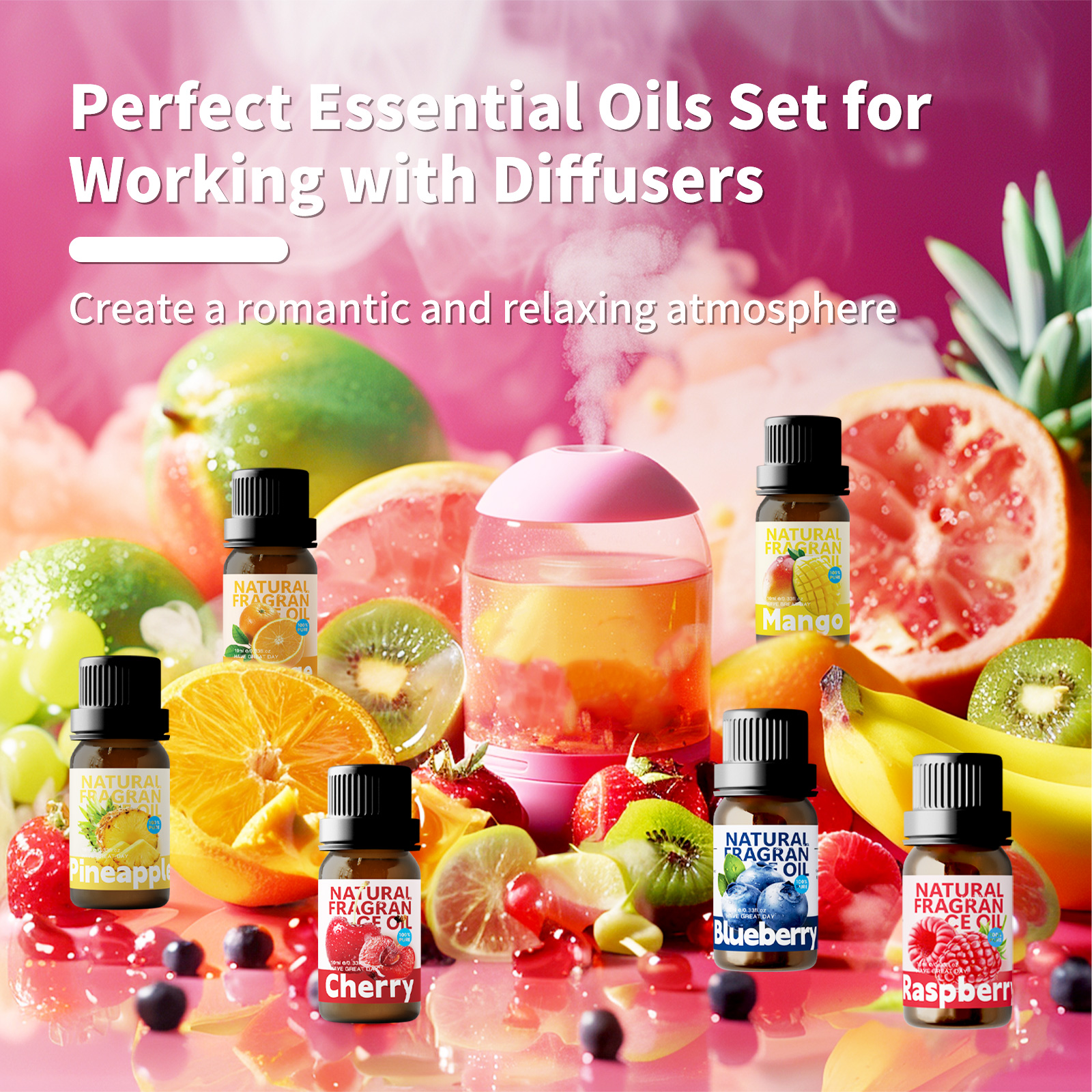 10ml Blackberry Essential Oils - Candle Making And Perfume บทวิจารณ์และราคา