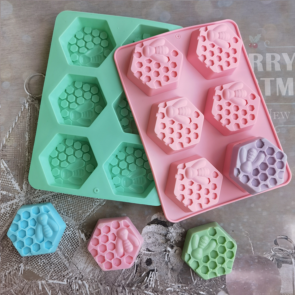 Silicone Hexagonal Bee Soap Mo - Candle Making Wax Melter บทวิจารณ์และราคา