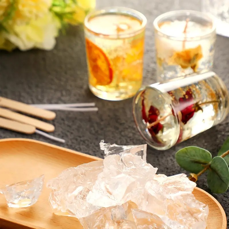 Transparent Crystal Wax, Jelly - Candle Making Wax Melter บทวิจารณ์และราคา