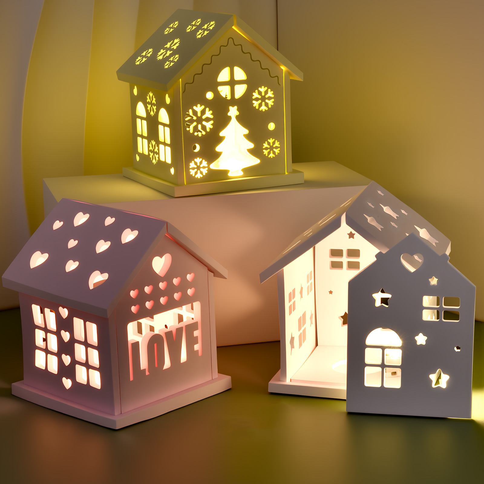 3D House Silicone Mold DIY Chr - Candle Making Items บทวิจารณ์และราคา