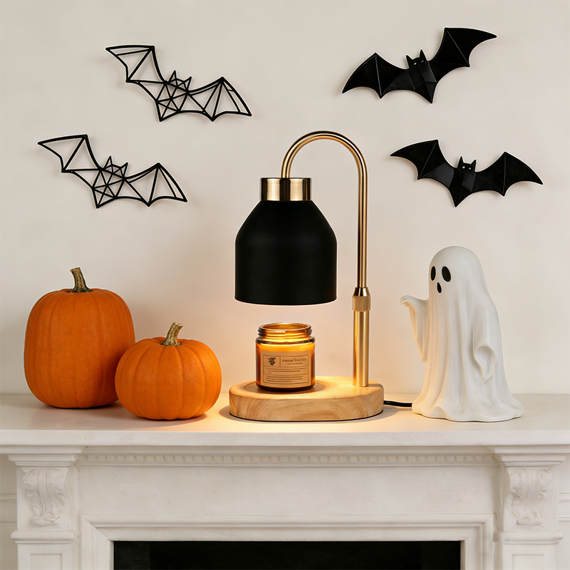 Black Candle Warmer Lamp with  - Candle Making Wax Melter บทวิจารณ์และราคา