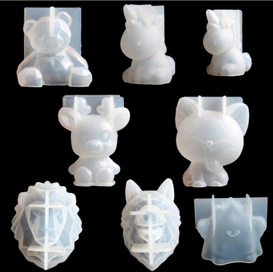 Transparent Unicorn Silicone E - Candle Making Items บทวิจารณ์และราคา