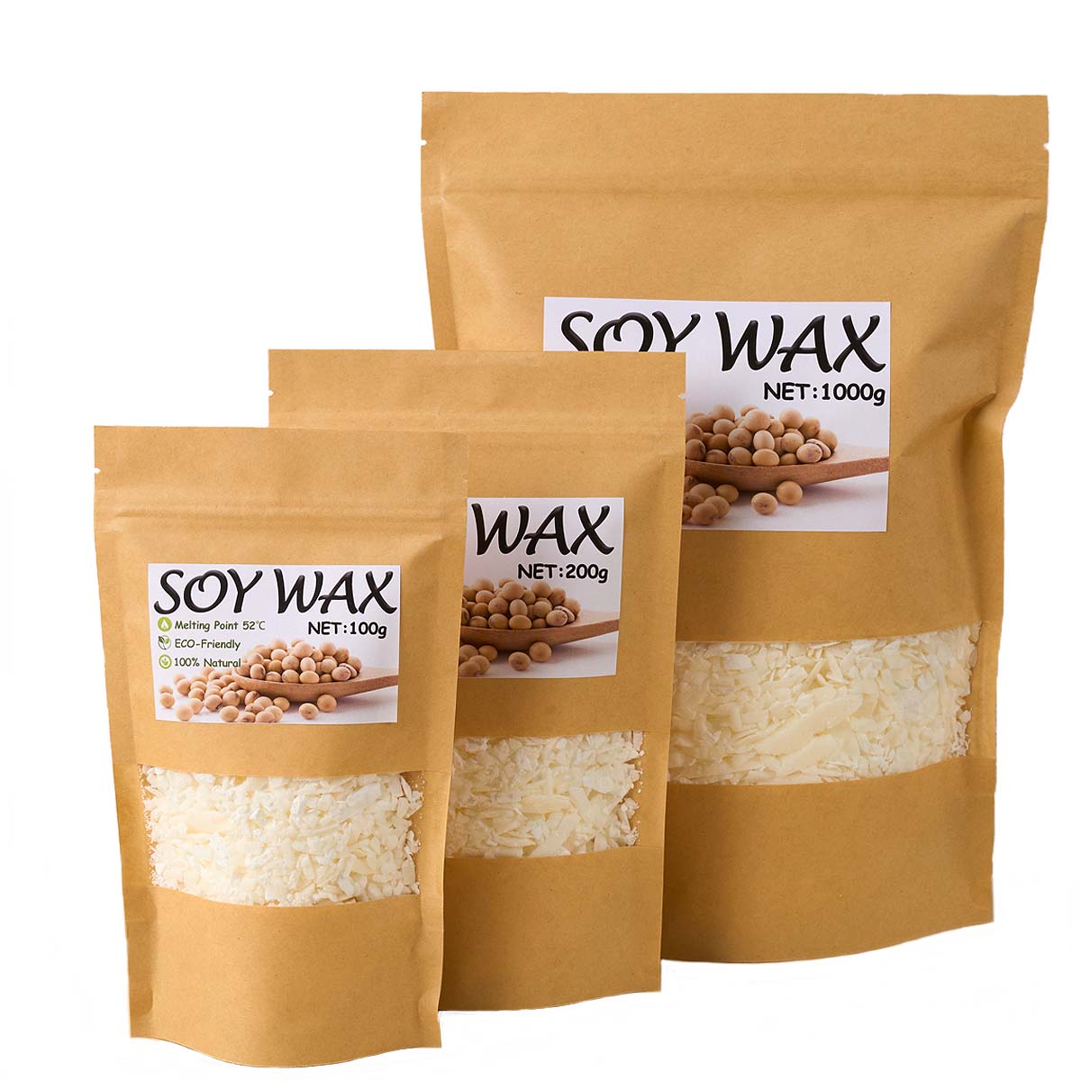 1 Pounds Pure White Soy Wax Fo - Candle Making Wax Melter บทวิจารณ์และราคา