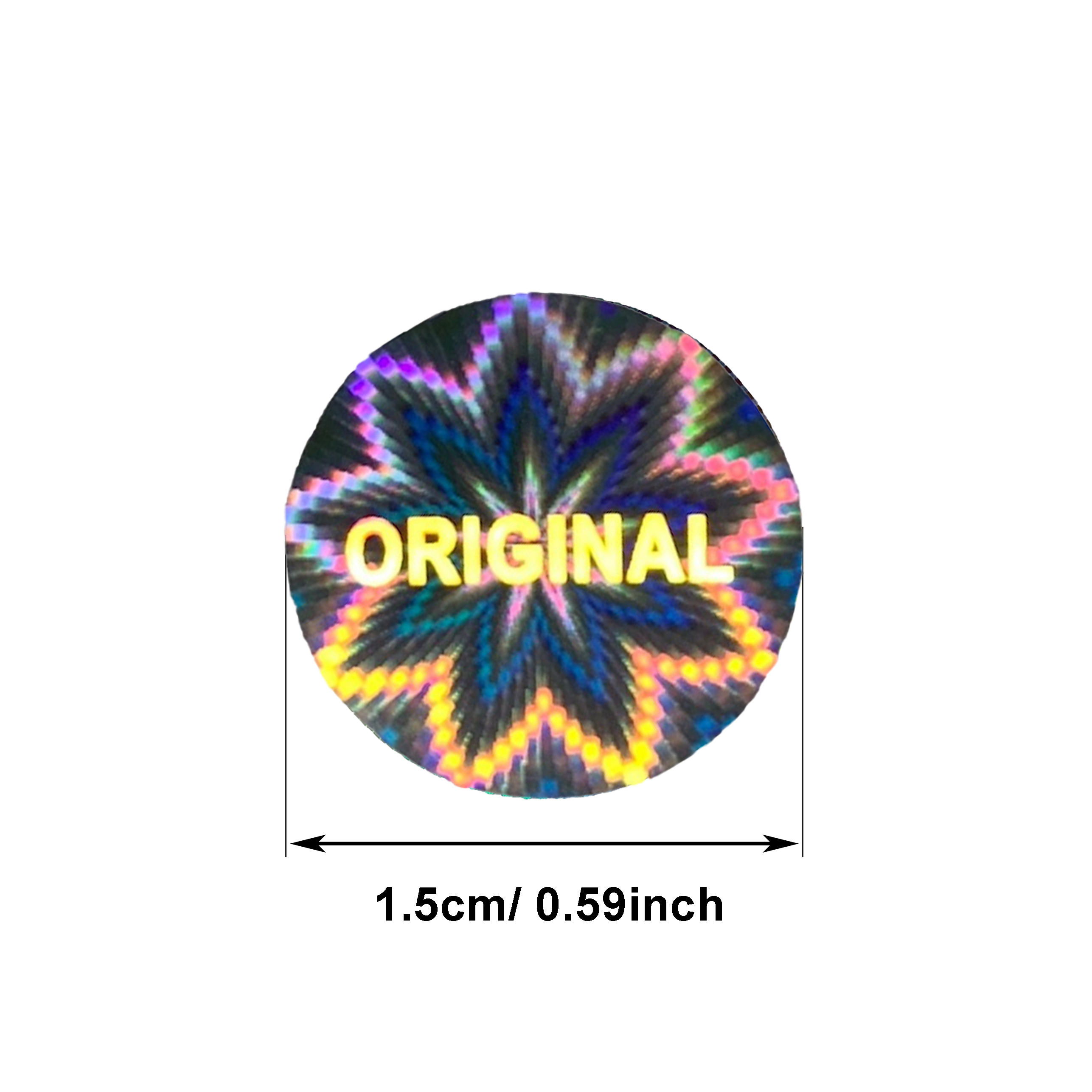200pcs/400pcs Round 15x15mm Or - Label Sticker Round บทวิจารณ์และราคา