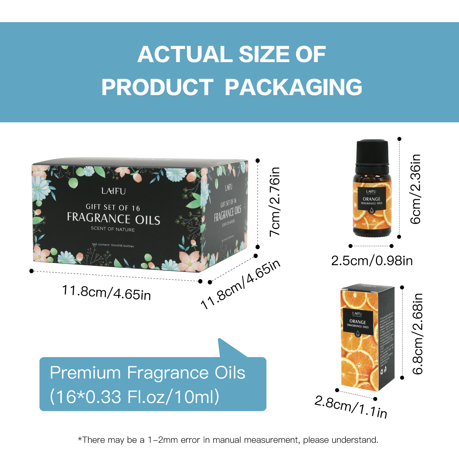 16x10ml Essential Oils Set for - Candle Making And Perfume บทวิจารณ์และราคา