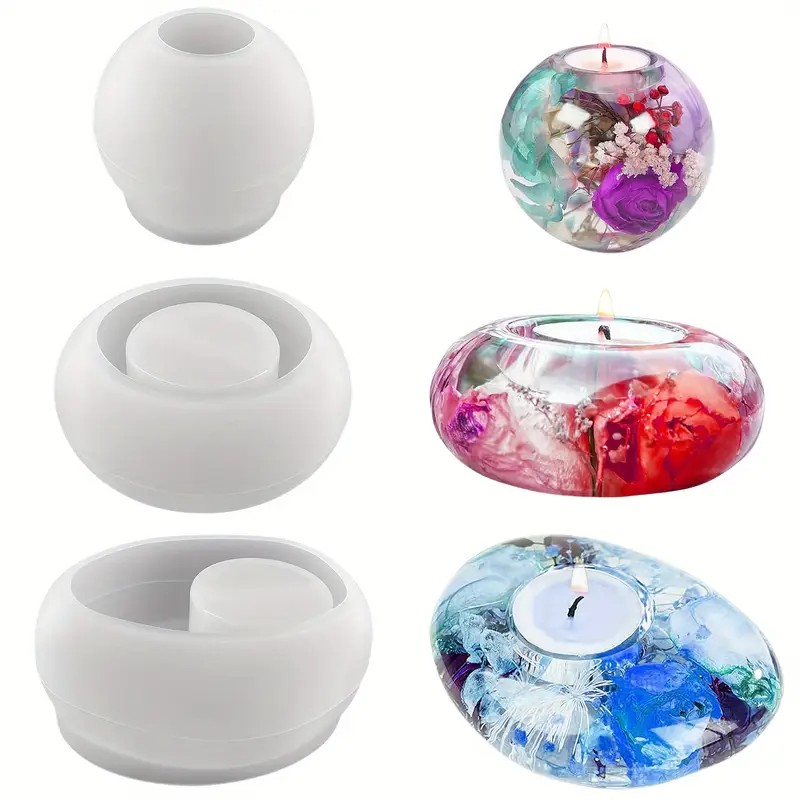 Tealight Candle Holder Resin S - Candle Making Items บทวิจารณ์และราคา