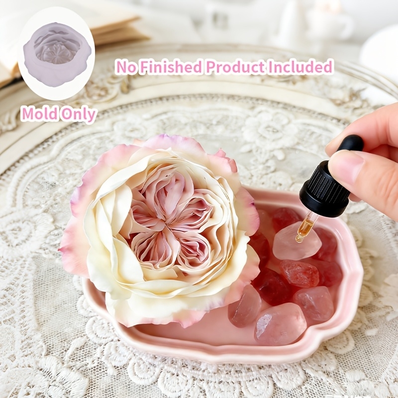An Austin rose shape mold，Suit - Candle Making Austin บทวิจารณ์และราคา