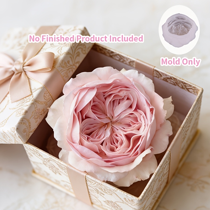 An Austin rose shape mold，Suit - Candle Making Austin บทวิจารณ์และราคา