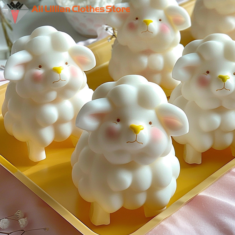 3D Sheep Shape Jelly Mold Kitc - Candle Making Jelly บทวิจารณ์และราคา
