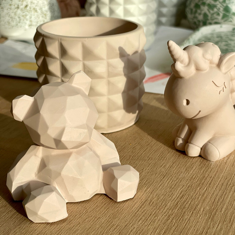 3D Stereo Bear Silicone Mold D - Candle Making Jelly บทวิจารณ์และราคา