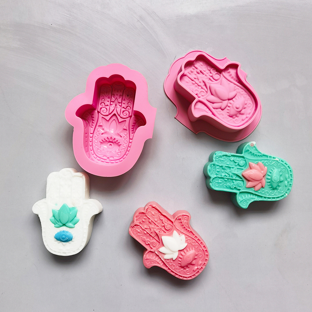 2/4pcs Silicone Soap Molds DIY - Candle Making Jelly บทวิจารณ์และราคา