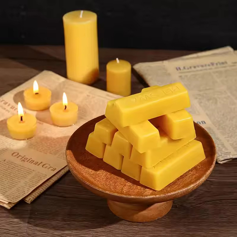 4/8pcs Pure Beeswax Blocks, Hi - Candle Making Wax Melter บทวิจารณ์และราคา