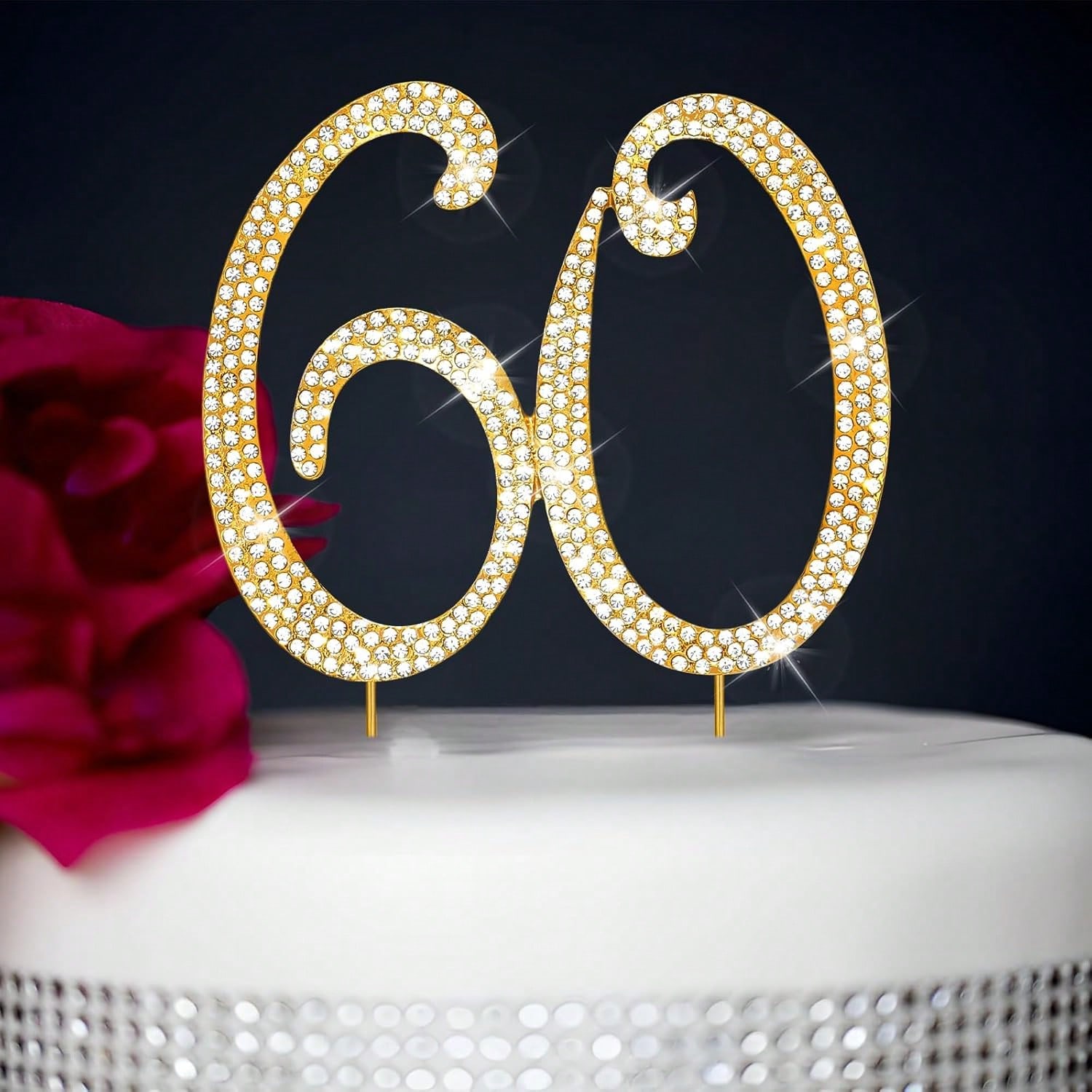Large Gold Rhinestone Number C - Candle Making Items บทวิจารณ์และราคา