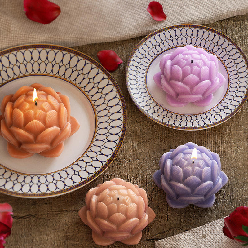 1PC Lotus Flower Candle Mold S - Candle Making Items บทวิจารณ์และราคา