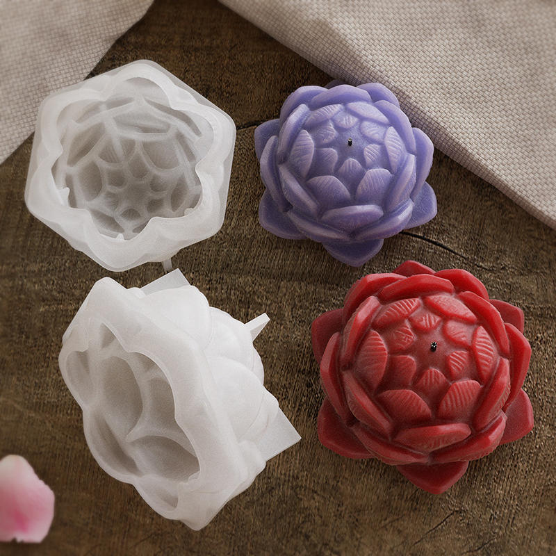 1PC Lotus Flower Candle Mold S - Candle Making Items บทวิจารณ์และราคา