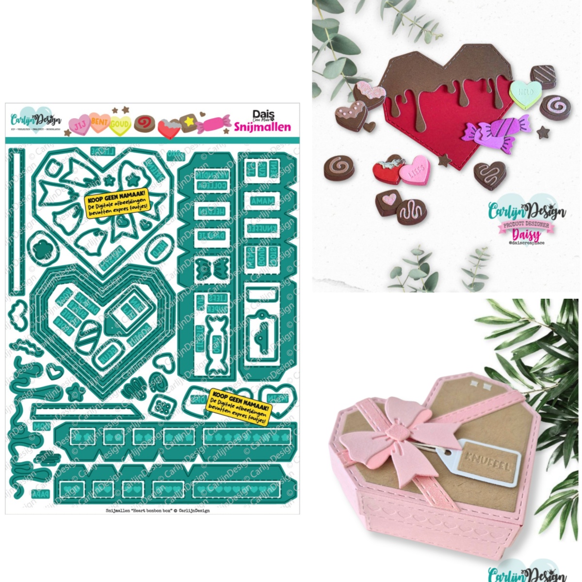 Heart Bonbon Box Unicorn Choco - Candle Making And Perfume บทวิจารณ์และราคา