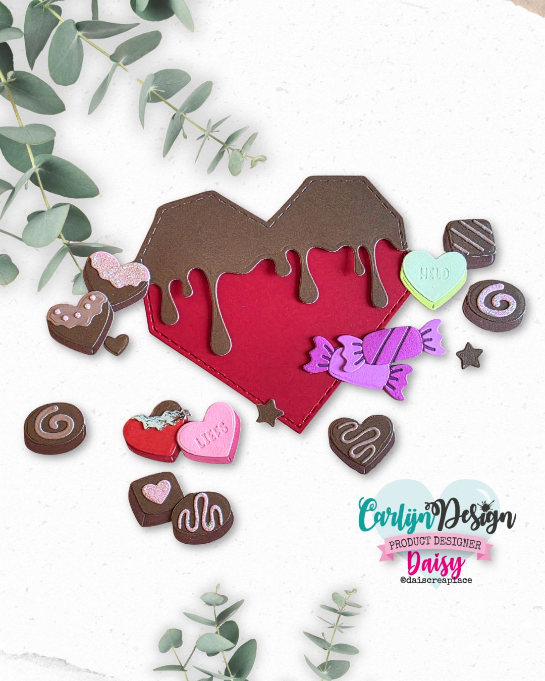 Heart Bonbon Box Unicorn Choco - Candle Making And Perfume บทวิจารณ์และราคา