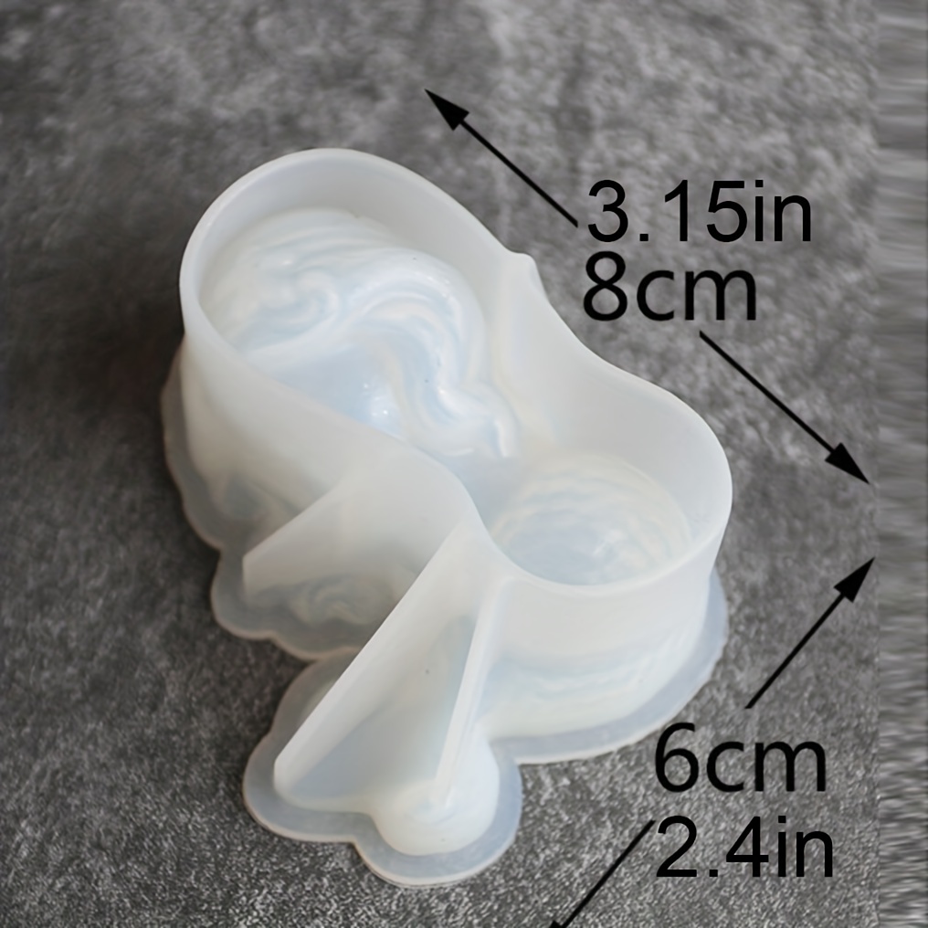 Cute Cartoon Mermaid Silicone  - Candle Making Items บทวิจารณ์และราคา