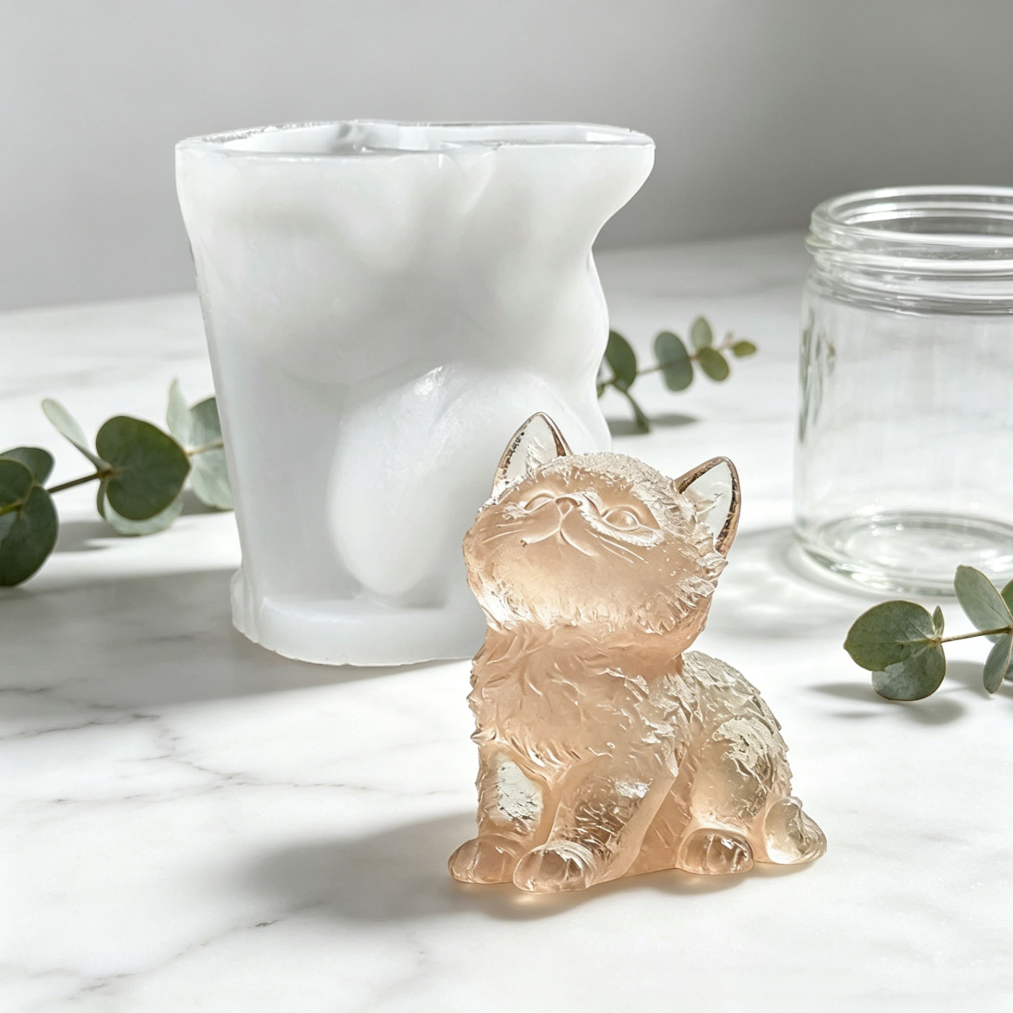 3D Animal Candle Silicone Mold - Candle Making Jelly บทวิจารณ์และราคา