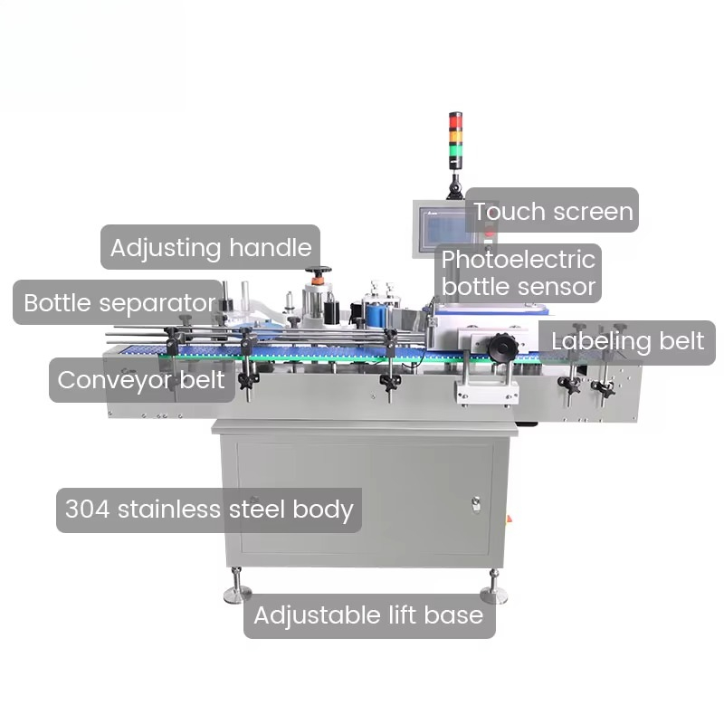 High Speed Fully Automatic Pet - Label Sticker Round บทวิจารณ์และราคา