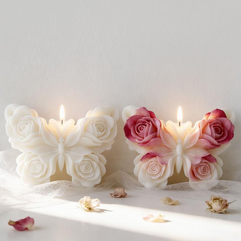 DIY Rose Butterfly Form Silico - Candle Making Items บทวิจารณ์และราคา