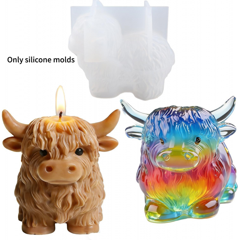 1 Pieces3DSilicone mold in the - Candle Making Jelly บทวิจารณ์และราคา