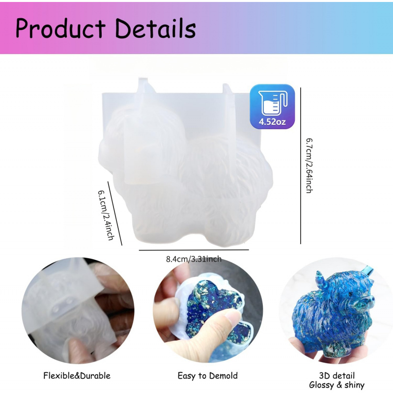 1 Pieces3DSilicone mold in the - Candle Making Jelly บทวิจารณ์และราคา