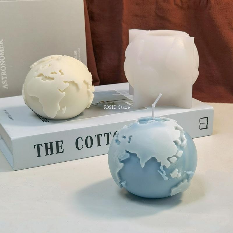 Earth Silicone Candle Mould Ha - Candle Making Jelly บทวิจารณ์และราคา