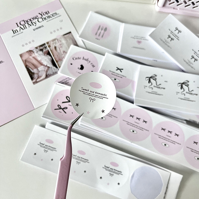 36 Pcs Cartoon Label Stickers  - Label Sticker Round บทวิจารณ์และราคา