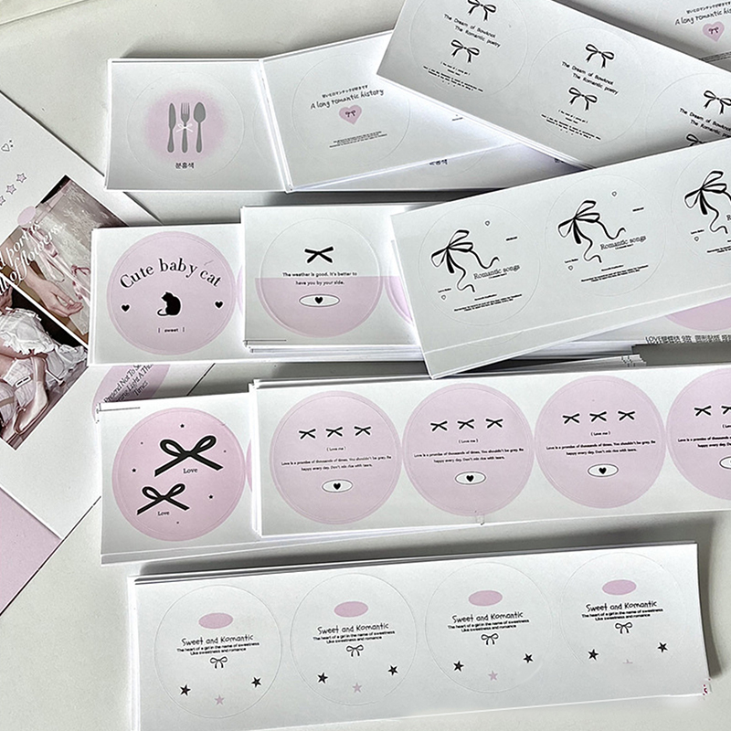 36 Pcs Cartoon Label Stickers  - Label Sticker Round บทวิจารณ์และราคา