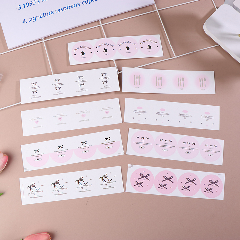 36 Pcs Cartoon Label Stickers  - Label Sticker Round บทวิจารณ์และราคา