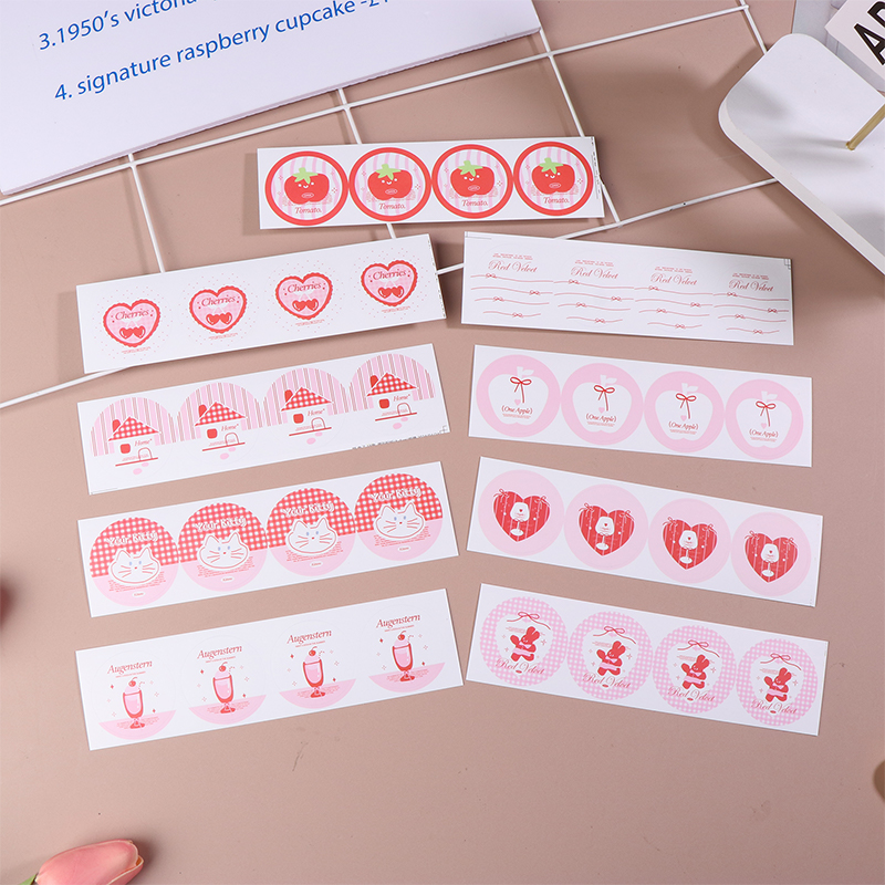 36 Pcs Cartoon Label Stickers  - Label Sticker Round บทวิจารณ์และราคา