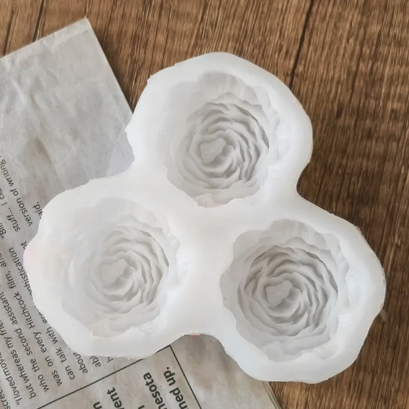 Peony Flower Candle Silicone M - Candle Making Items บทวิจารณ์และราคา