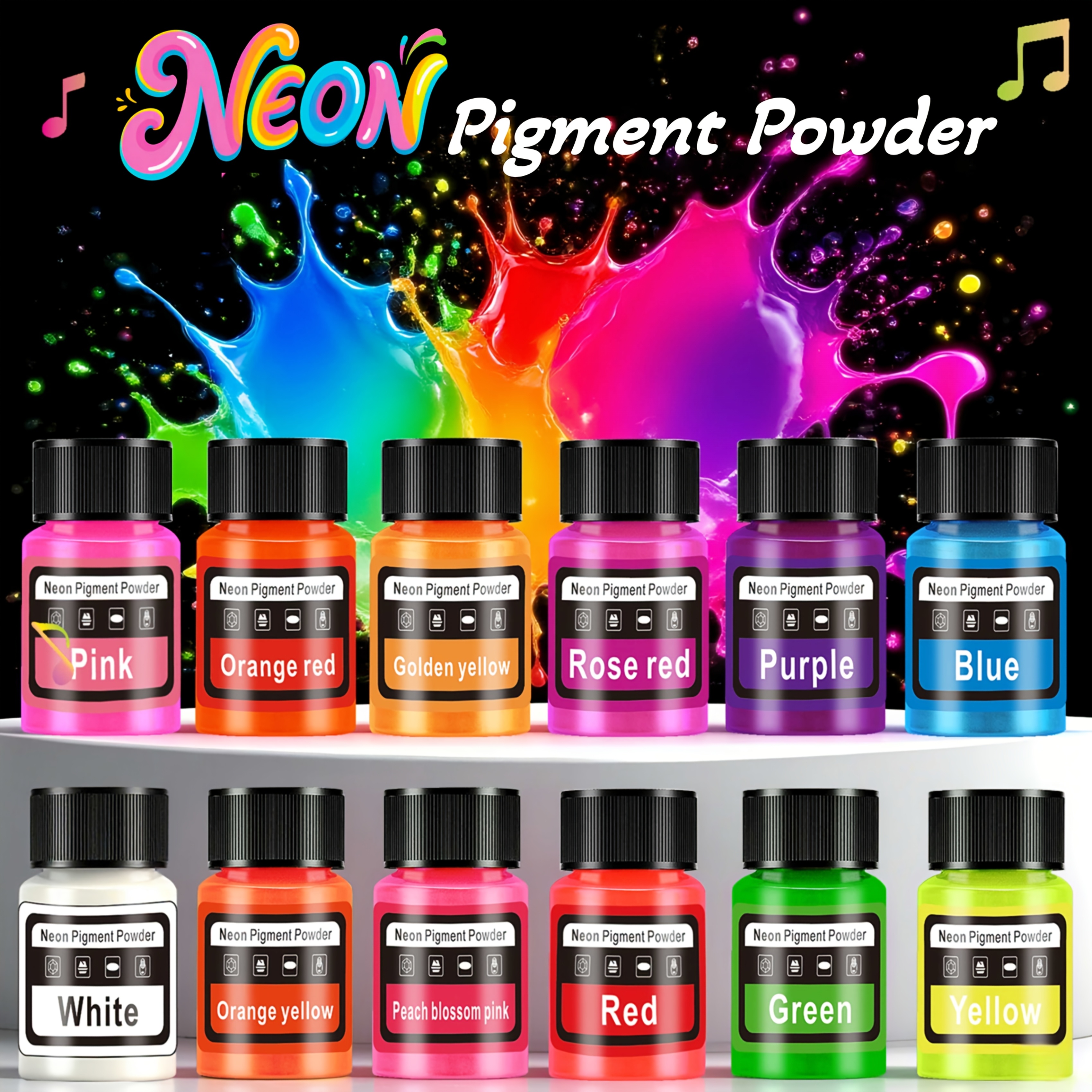 Fluorescent Powder/Neon Resin  - Candle Making Items บทวิจารณ์และราคา
