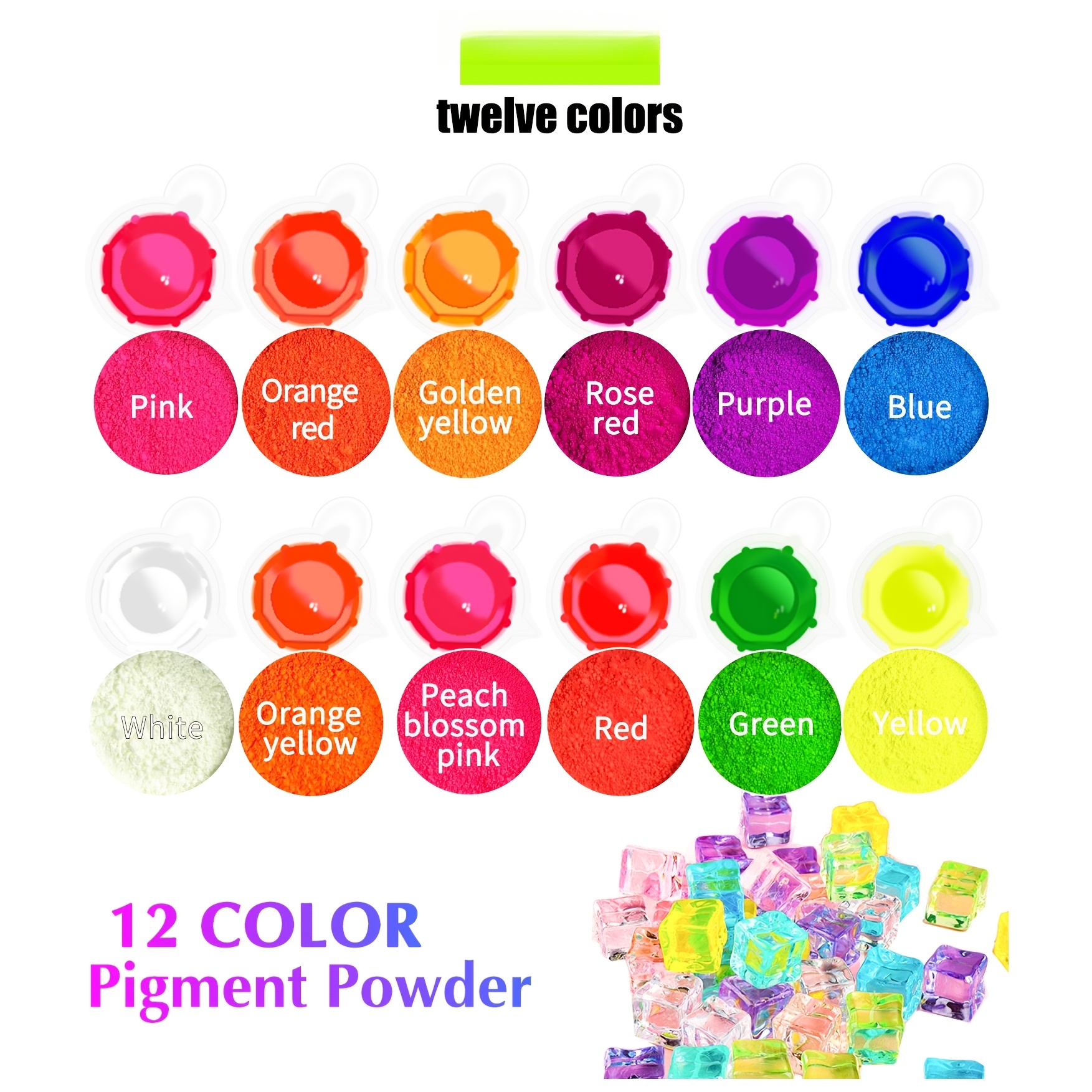 Fluorescent Powder/Neon Resin  - Candle Making Items บทวิจารณ์และราคา